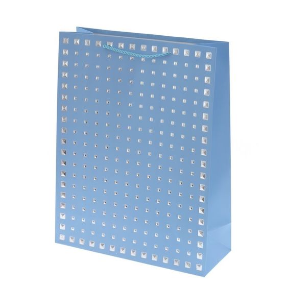 Пакет подарочный (бумага 210г/м2, блок микс 12шт), L31 W12 H40 см, 4в.