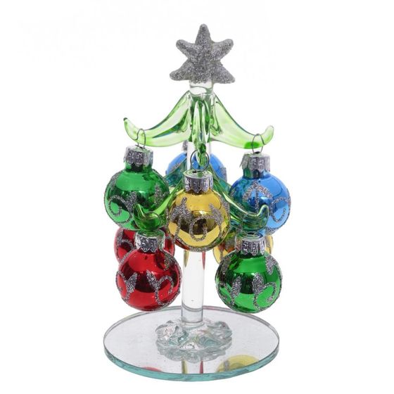 Изделие декоративное "Ёлочка", L9 W9 H13 см, 4в.