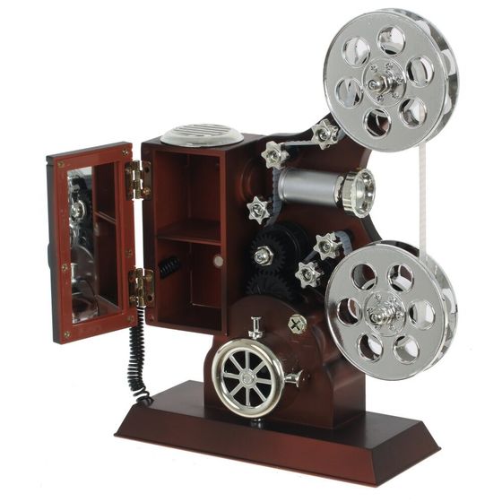 Изделие декоративное "Кинопроектор" (музык.), L17 W7,5 H21 см