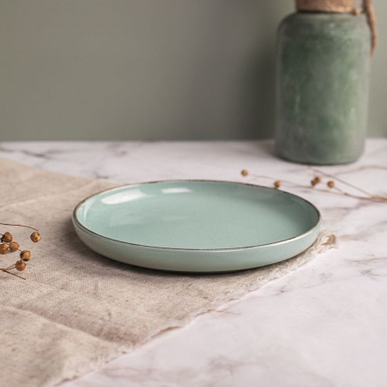 Тарелка десертная DAILY бирюзовый 19см