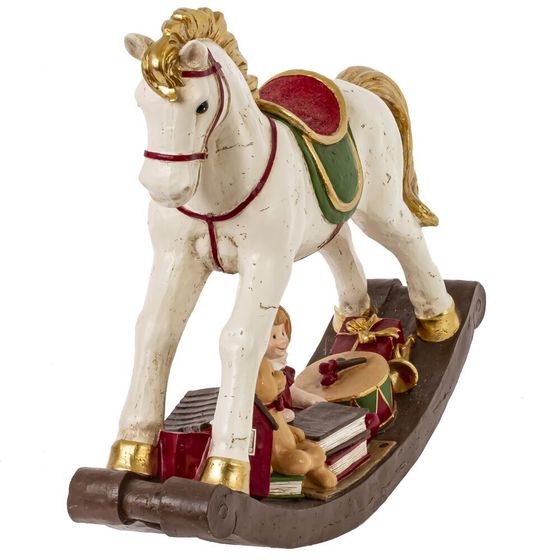 Фигурка декоративная &quot;Лошадка-качалка&quot;, L49 W12 H40 см