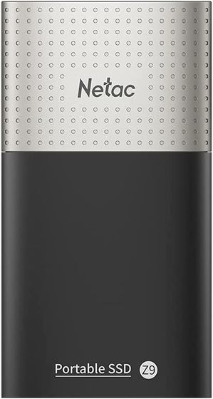Внешний SSD 250Gb Netac USB-C NT01Z9-250G-32BK Z9 1.8&quot; черный