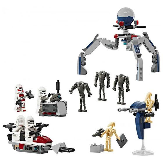 LEGO Combat Pack: игра-конструктор клонов и боевых дроидов-солдат