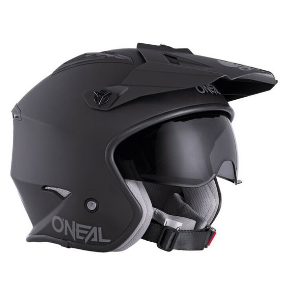 Шлем открытый O&#39;Neal Volt Solid V24, ABS, матовый, черный, S