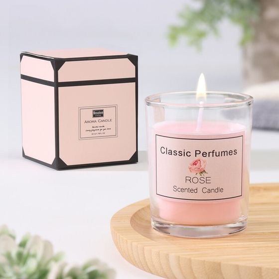 Свеча ароматическая &quot;Aroma Candle&quot;, 5х6 см, МИКС