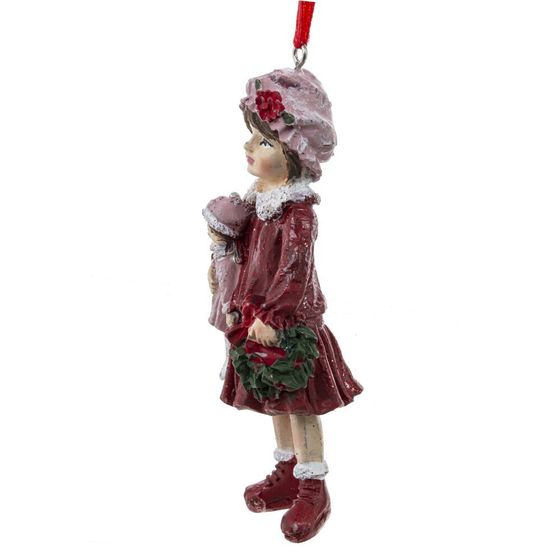 Изделие декоративное подвесное "Девочка/Мальчик", L5 W3 H11 см, 4в.