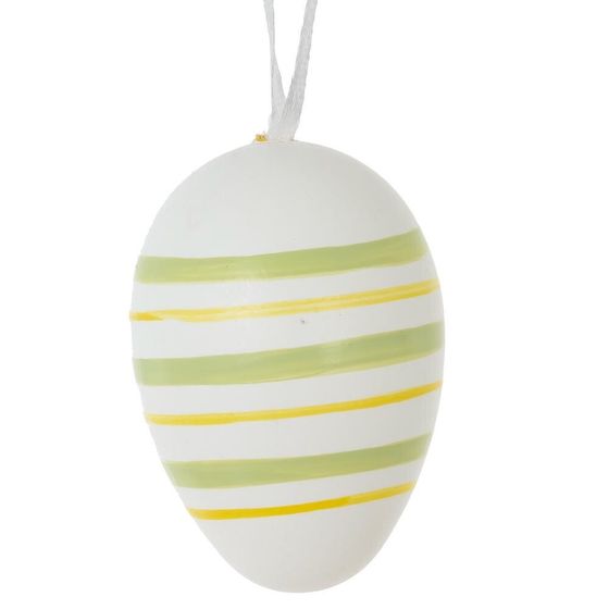 Набор из 12-ти изделий декоративных подвесных &quot;Яйцо&quot; (4*6), L18,5 W18,5 H4 см