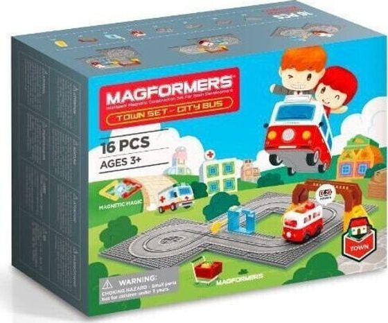 Magformers Klocki TOWN SET- CITY BUS