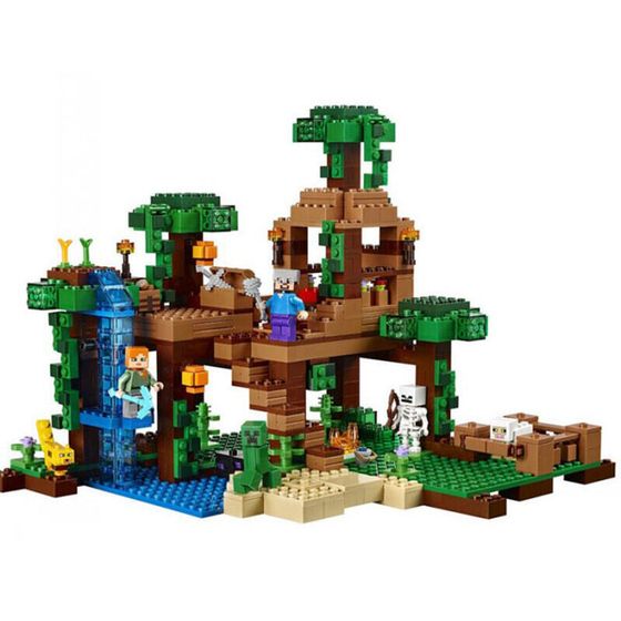 LEGO My World Collection Джунгли Дом на дереве Строительные блоки 706 шт. 21125
