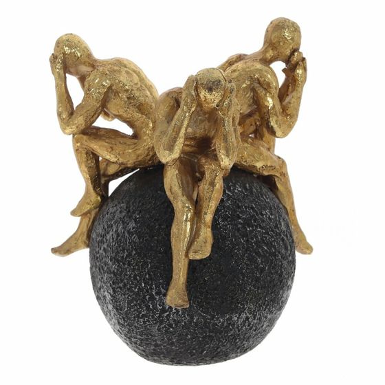 Фигурка декоративная &quot;Три человека&quot;, Д15 Ш15 В18 см