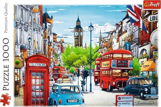 Trefl Puzzle 1000 Ulica Londynu