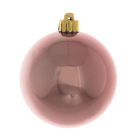 Набор из 4шт Украшение новогоднее &quot;Шар&quot;, D 8 см, L15,5 W8 H15,5 см