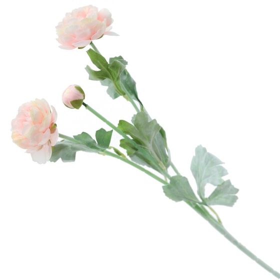 Цветок искусственный &quot;Ранункулюс&quot;, L10 W10 H49 см