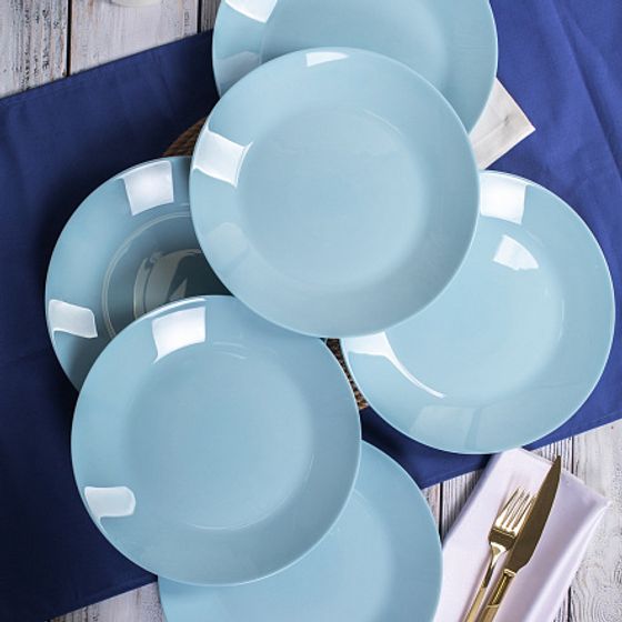 Тарелка обеденная ZELIE PARADISE BLUE 25см