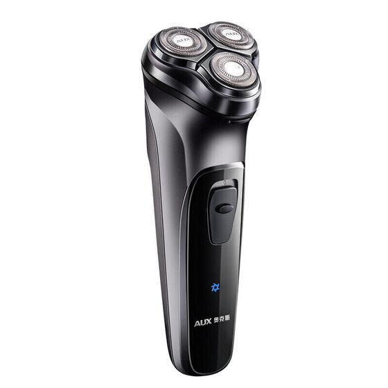 AUX AS84 Swivel Type Razors Wet And Dry Double Shaving Men&#39;s Rechargeable Washable Shaver Head Smart Beard Trimmer