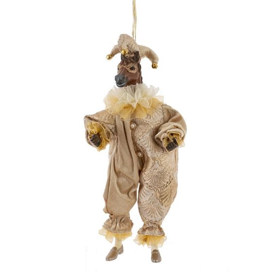 Игрушка набивная подвес &quot;Лошадь-клоун&quot;, L15 W9 H38/23 см