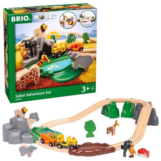 BRIO Safari Adventure Train Set (33960)