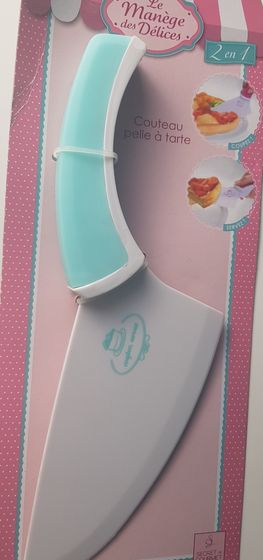 !09 Набор для кондитера 2 предмета: Лопатка-нож 2 в 1 для торта + Набор кондитерских инструментов 8 штук цвет микс