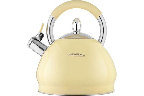 Чайник Vensal Vanille 3005VS 3л желтый