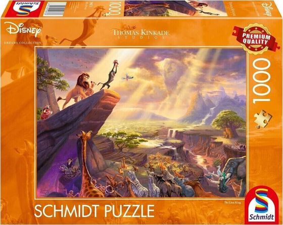 SCHMIDTS Puzzle PQ 1000 Król Lew G3