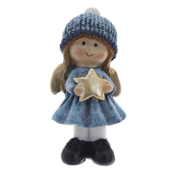 Фигурка декоративная "Ангел", L4,5 W4,5 H9,5 см, 2в.