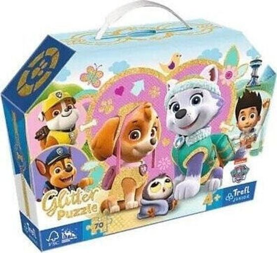 Trefl Puzzle 70 Glitter Lovely Skye и Everest TREFL