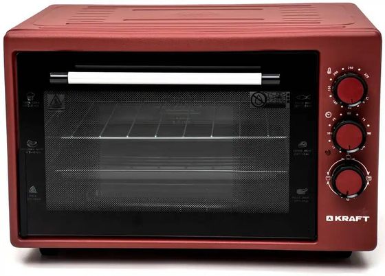 Мини-печь Kraft KF-MO 3200 R 32л 1500Вт красный