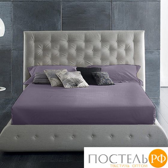 114911406-сгL14 Простыня на резинке Satin Luxe 160х200х25 Драгоценный аметист
