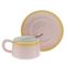 Кружка с блюдцем и ложкой, 250 мл, L16 W15 H8 см, 4в.