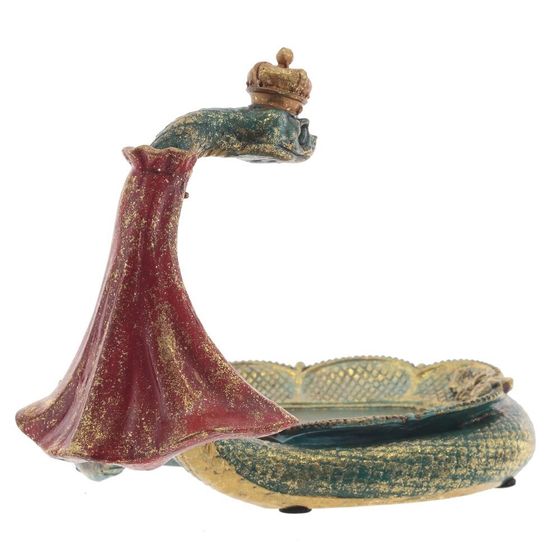 Блюдо декоративное &quot;Змея&quot;, L15 W17 H13 см, 2в.