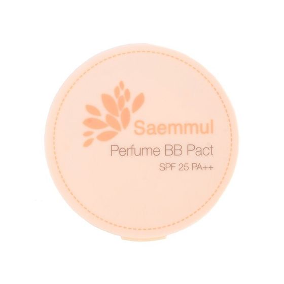 Пудра компактная ароматизированная 23т Sammul Perfume SPF25 PA++ 23. Cover Beige, 20 гр