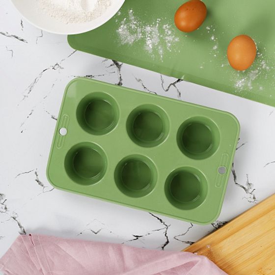 Форма для маффинов OLIVE 6 ячеек