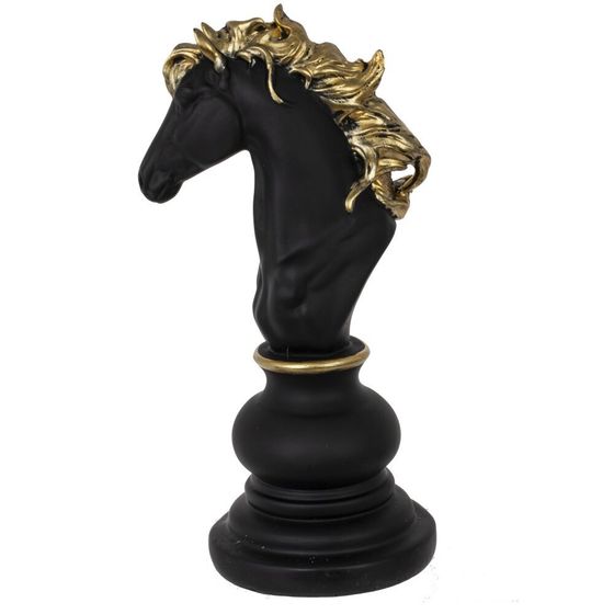 Фигурка декоративная &quot;Шахматный Конь&quot;, L8 W10 H20 см