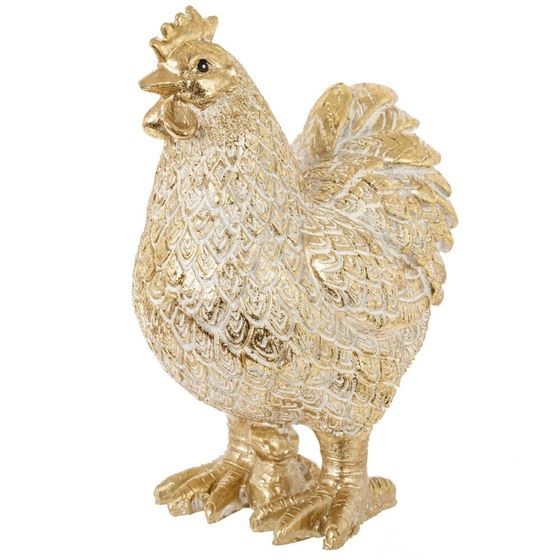 Фигурка декоративная &quot;Петух/Курица&quot;, L7 W13 H16 см, 2в.