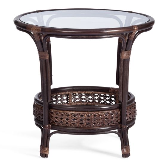 Комплект &amp;quot,PELANGI&amp;quot,  02/15 ( стол со стеклом + 4 кресла ) [без подушек]