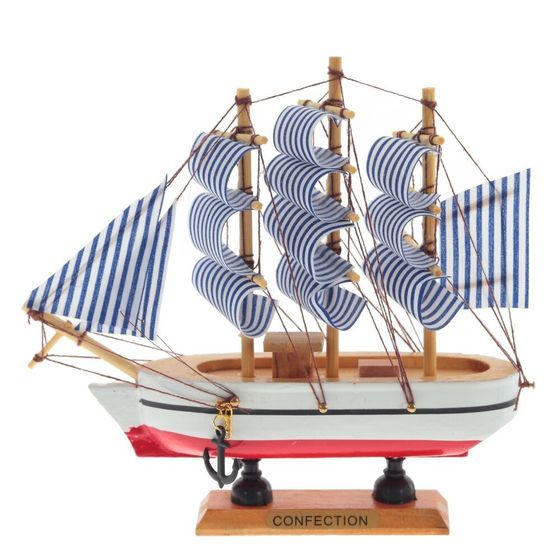 Изделие декоративное &quot;Корабль&quot;, Д15 Ш4 В15 см