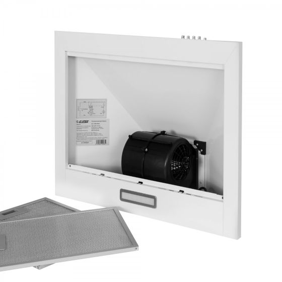 Вытяжка купольная Exiteq EX-1086 белый управление: механическое (1 мотор)