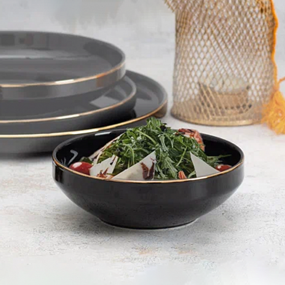 Салатник BLACK GOLD 14см