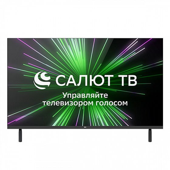 Телевизор LED 32&quot; BQ 32FSF02B черный SmartTV СалютТВ безрамочный