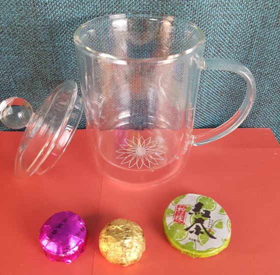 !09 Кружка с крышкой Teaposy Легенда 200 мл. + чай в подарок (3 шт.)