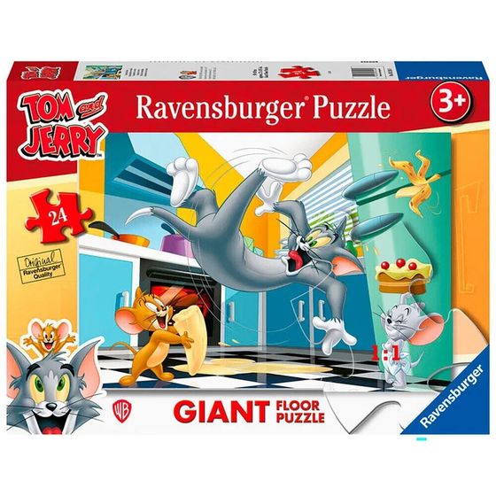 RAVENSBURGER Puzzle Tom And Jerry Giant 24 pieces