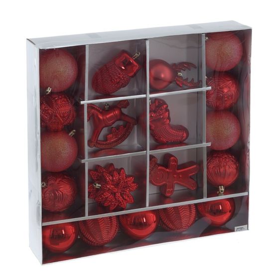 Набор из 20шт Украшение новогоднее &quot;Шар&quot;, L40 W8 H40 см