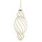 Украшение новогоднее "Фигурная сосулька", L5,5 W5,5 H13 см, 3в.
