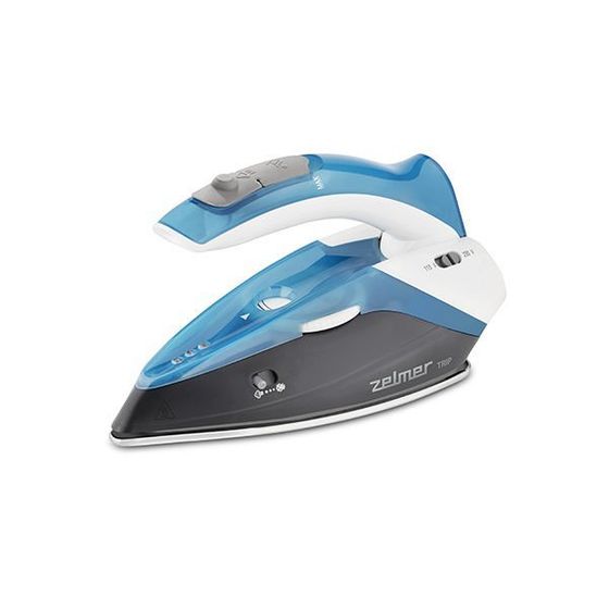 Утюг Zelmer ZIR0500 TRIP WHITE/BLUE/GREY 1100Вт голубой/белый/серый