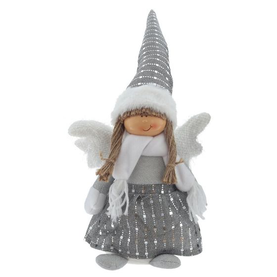 Игрушка набивная &quot;Ангел&quot;, L19 W12 H45/24 см, 2в.