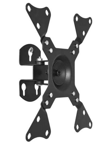 Кронштейн для телевизора Metaldesign MD 3312 черный 15-45&quot; 30кг настенный поворот и наклон