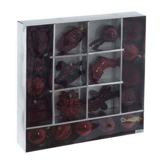 Набор из 20шт Украшение новогоднее &quot;Шар&quot;, L40 W8 H40 см