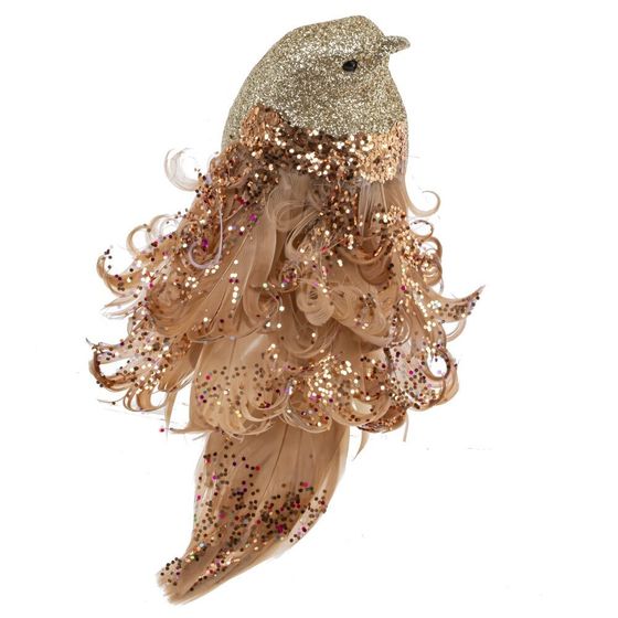 Изделие декоративное &quot;Птичка&quot;, L15 W8 H5 см, 3в.