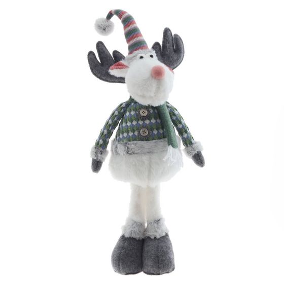 Игрушка набивная &quot;Олень&quot;, L18 W16 H56/43 см