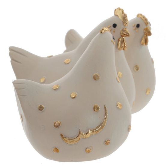 Фигурка декоративная &quot;Петух с курицами&quot;, L19 W10 H10 см